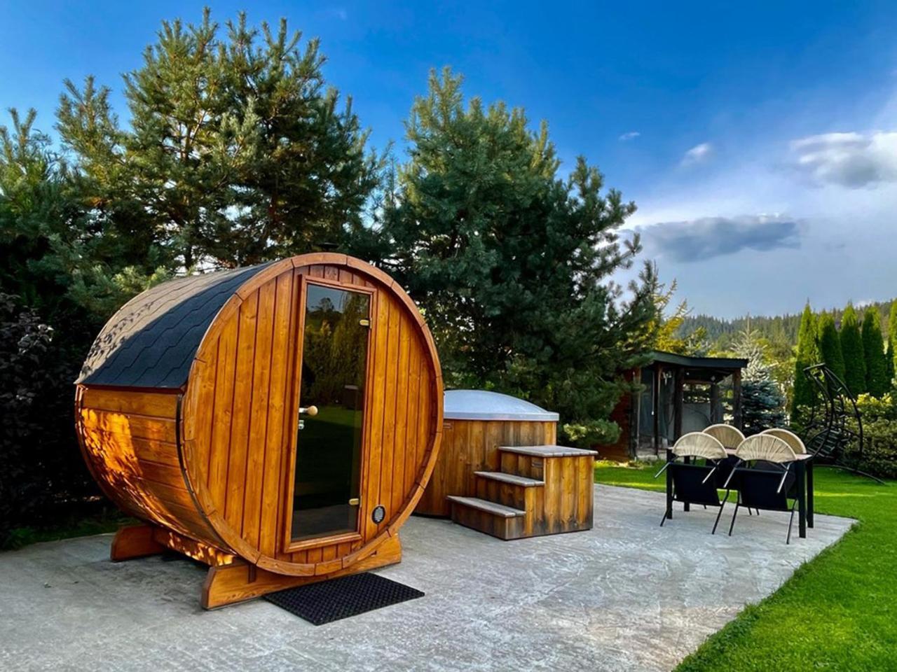 Sauna-Balia-Apartamenty Goraleczka II Czarna Góra Buitenkant foto